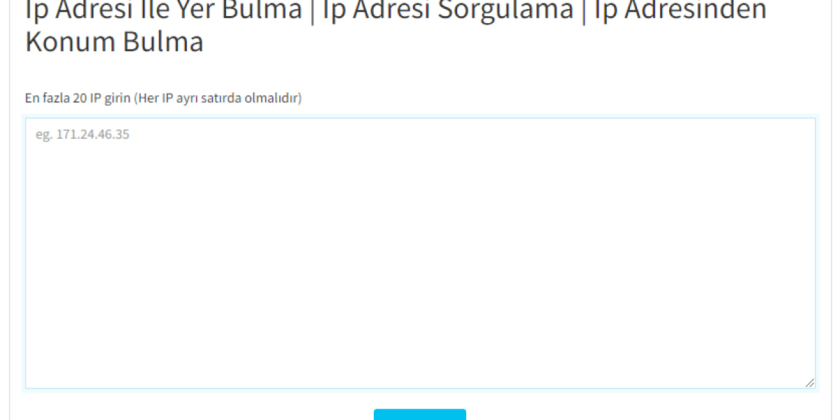 İp Adresi İle Yer Bulma | İp Adresi Sorgulama | İp Adresinden Konum Bulma